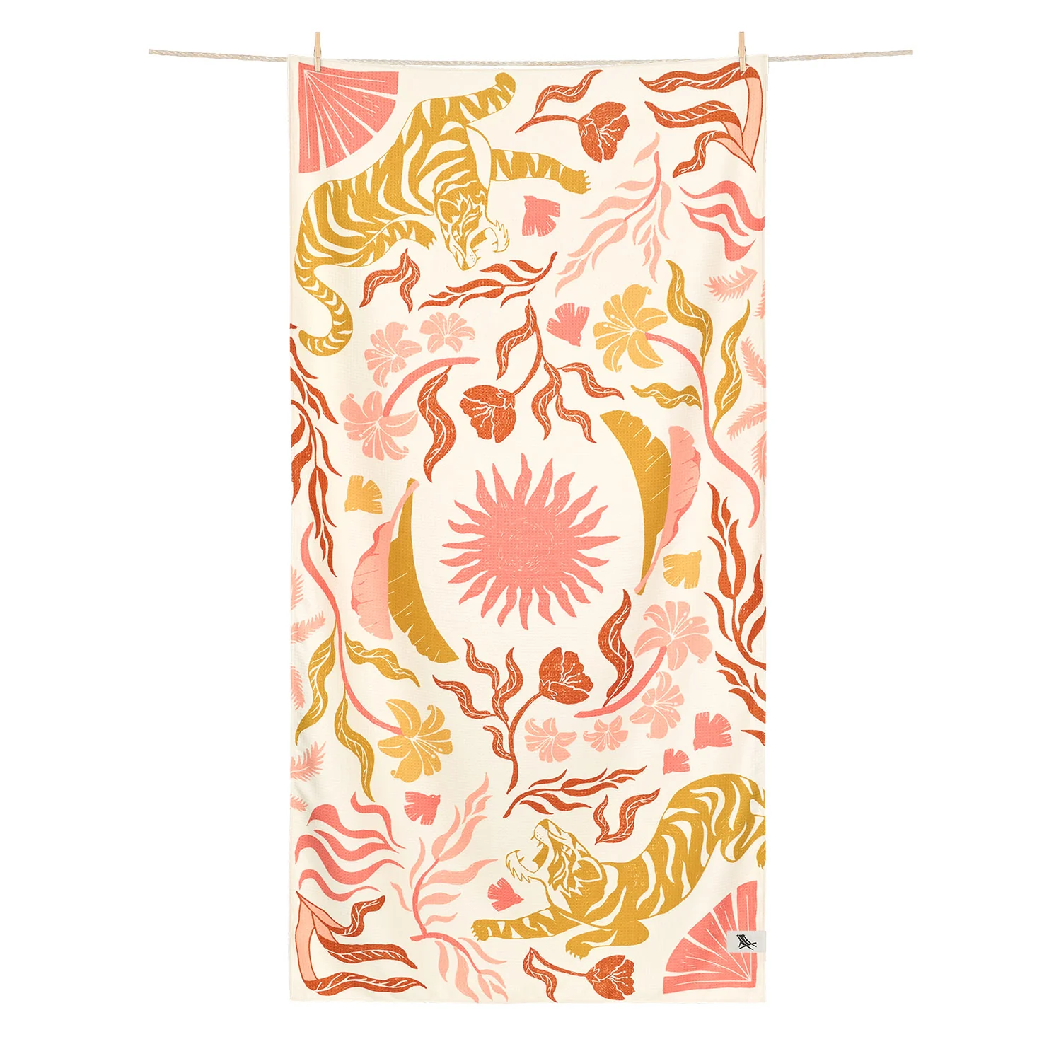 Dock & Bay Quick Dry Bath Towel - Tiger Palm (Set of 6) - Image 3
