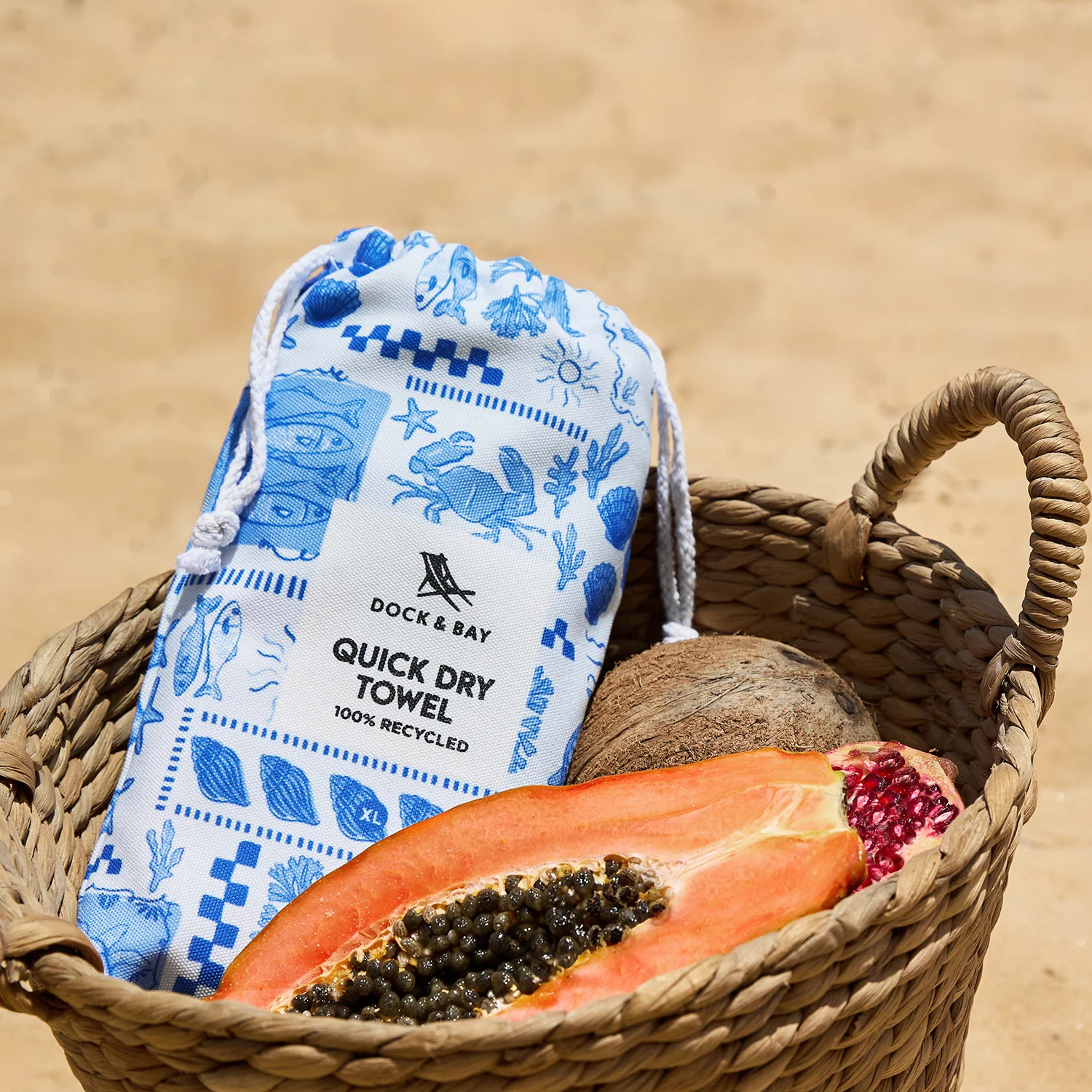 Dock & Bay Quick Dry Towel - Grecian Shores - Image 6