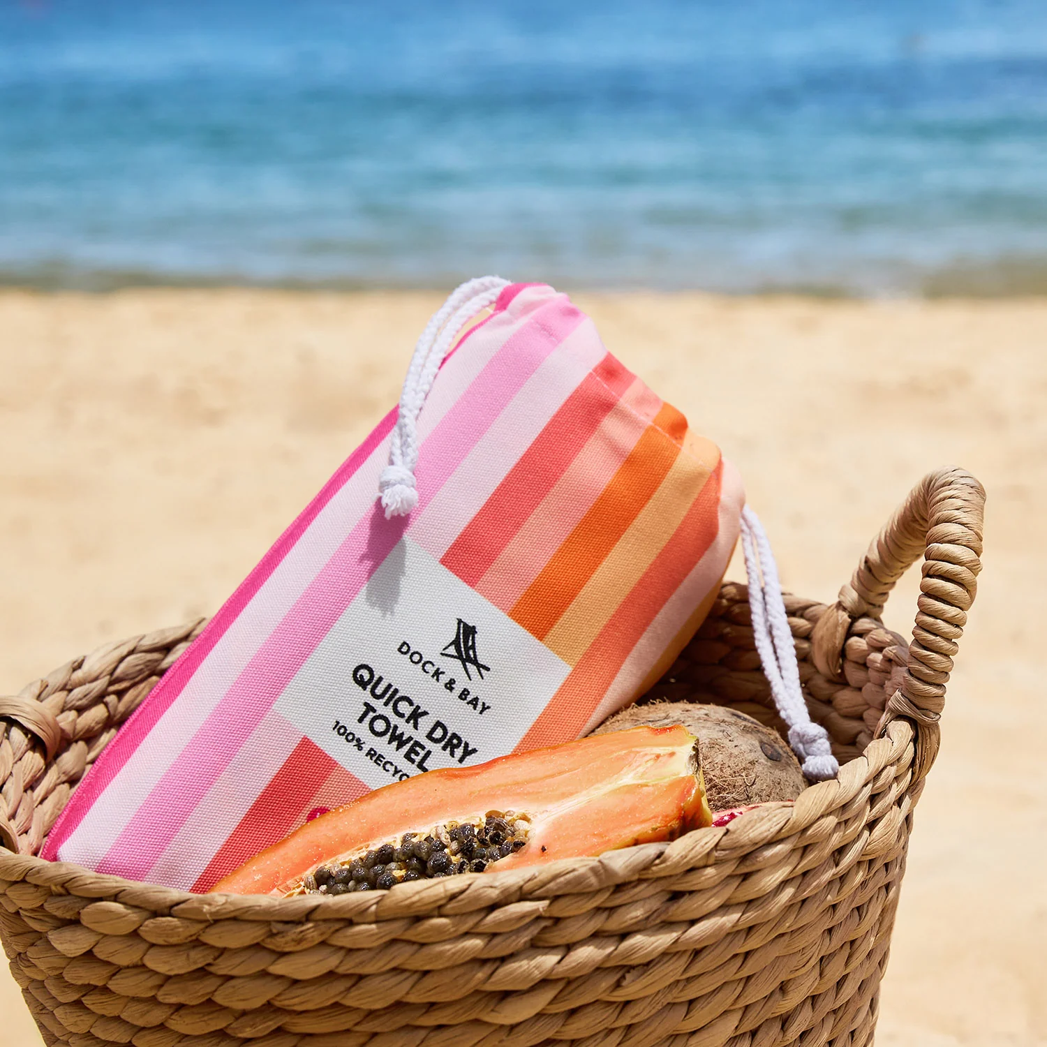 Dock & Bay Quick Dry Towel - Miami Sorbet - Image 11